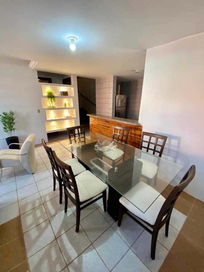 פורטאלזה Linda Casa Porto Das Dunas: 4 Suites, Churrasqueira E Piscina מראה חיצוני תמונה